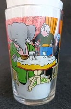 1 Verre à  moutarde BABAR À  TABLE AMORA JEAN DE BRUNHOFF 