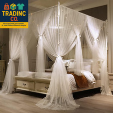 4 Corners Post Princess Bed