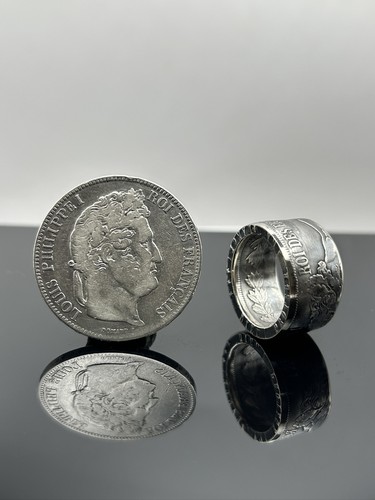 Bague pièce monnaie 5 - pièce,
