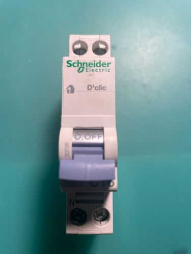 Disjoncteur 16a clic - disjoncteur, 2p