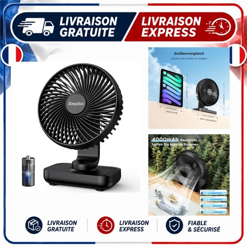 Ventilateur bureau easyacc - ventilateur, de