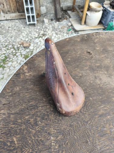 Selle vélo ancienne 1930 - selle,