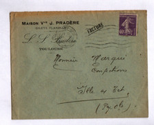 TOULOUSE (31) GILETS & FLANELLES / CONFECTION "Maison Vve J. PRADERE" en 1928