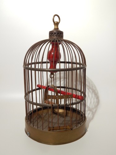Antique original cage - original, à