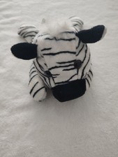 Doudou zebre allongé