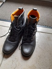 Bottines moto cuir Soubira