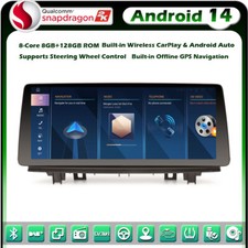 12.3" 8-Core 8Go+128Go Android 14 Autoradio GPS pour BMW X1 F48 NBT DAB+ CarPlay