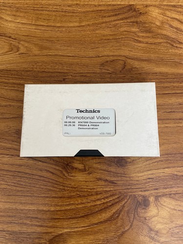 Vintage technics promotional - vintage,
