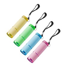 Lampes de poche fluorescentes à LED Mini torche professionnelle en aluminium