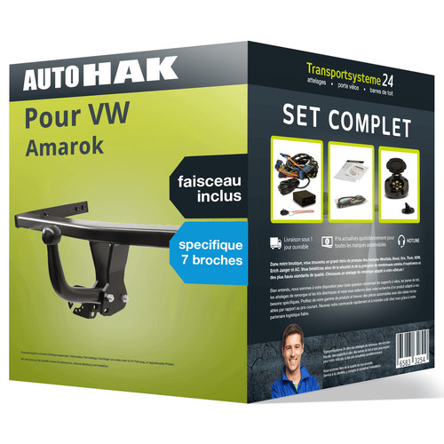 Attelage pour amarok - amarok, 10-22