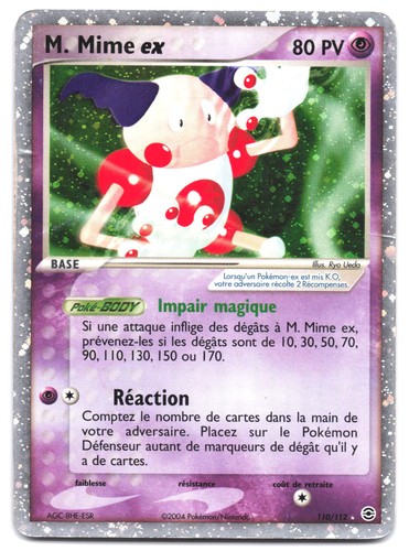 Carte pokémon mime ex - carte,