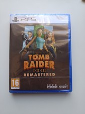 TOMB RAIDER 1 2 3 REMASTERED NEUF BLISTER PS5 LIRE + PHOTOS