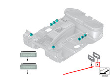 BMW X5 F15 F85 Support Cadre