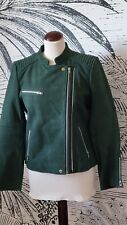CAROLL SUPERBE VESTE BLOUSON EN CUIR T42 NEUF valeur 320€