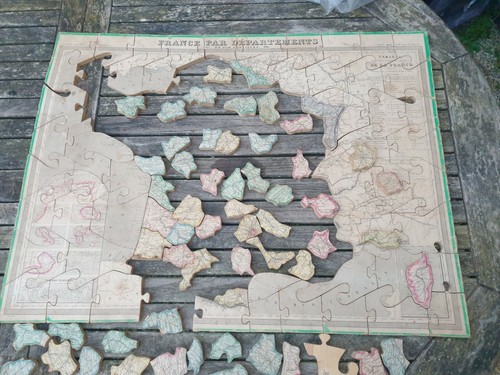 Jouet ancien puzzle - jouet, en