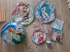 Ensemble déco anniversaire Reine des Neiges