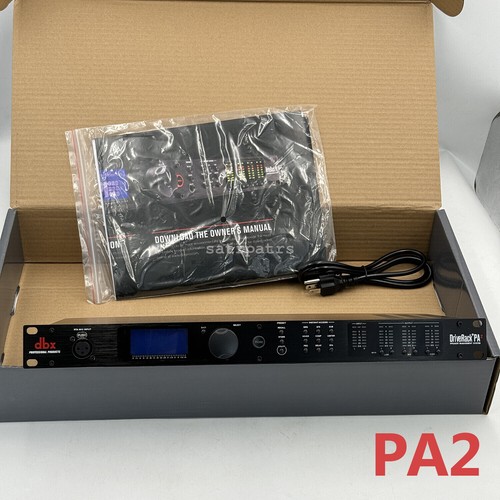 Driverack pa2 complete - pa2,