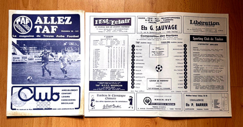 Programme officiel allez taf - programme,