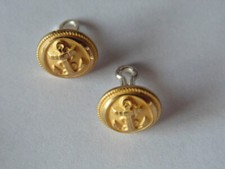 MARINE NATIONALE : 2 BOUTONS