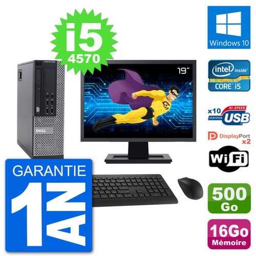 Dell 9020 sff ecran - dell, 19"