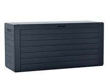 Coffre de jardin Woodebox Anthracite - 280L - 116cm