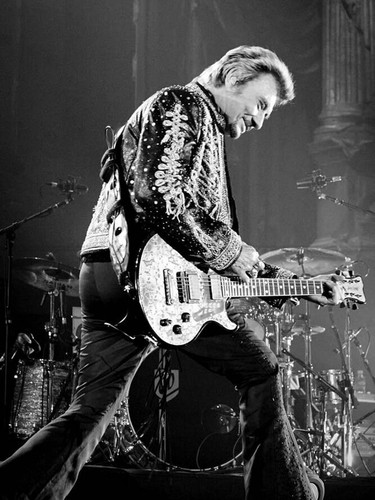 Photo johnny hallyday avec - photo,