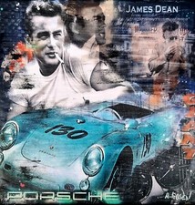 Tableau Pop Art Street JAMES