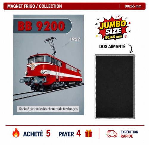 Magnet frigo train - frigo, 9200