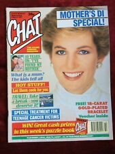 Vintage CHAT magazine 09/03/1991 PRINCESS DIANA Demi Moore Roseanne Barr UK