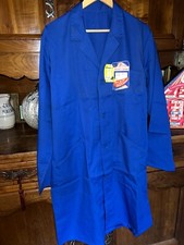 Ancienne blouse bleu de travail Mont Carmel Tergal taille 48