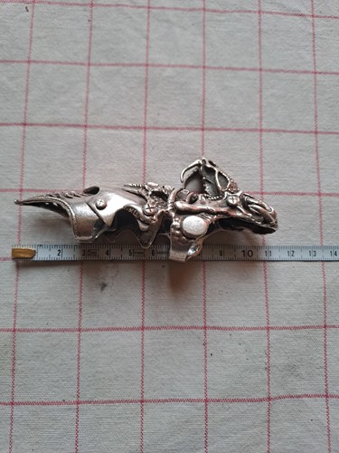 Bague armure dragon articulé - dragon,