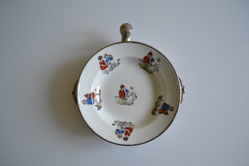 Assiette bouillie ancienne - bouillie,