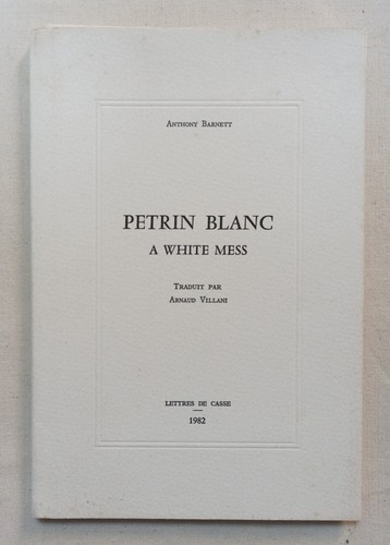 Anthony barnett petrin blanc - petrin,