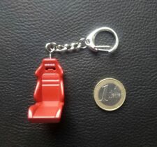 Porte clé siège baquet 3D voiture tuning logo  NEUF original type recaro omp etc