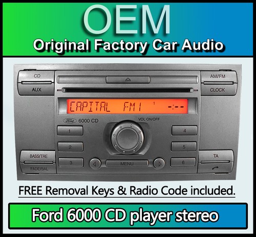 Ford 6000 lecteur - 6000, cd,