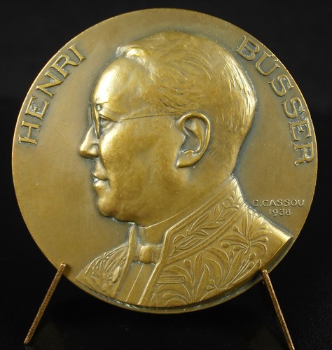 Médaille henri büsser - médaille,