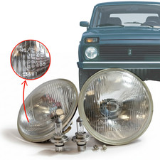 Jeu de phares 178MM 7" H4