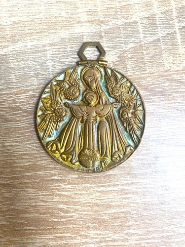 Médaille religieuse bronze - médaille, en