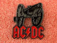 T38 Pins AC/DC CANNON LOGO