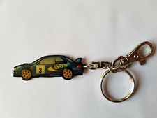 SUBARU IMPREZA WORLD RALLY TEAM METAL KEY RING 22B WRX STI