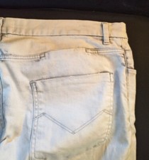 Jean's pantalon Energie patrick W33 L32 ou 44  Regular Slim Blanc Gris