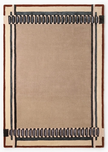 Tapis salon contemporain en - de,