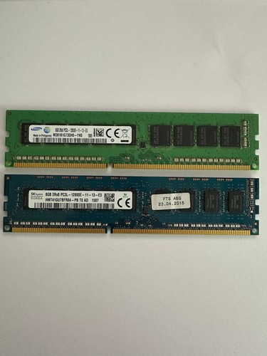 Lot barrettes ram 8gb - barrettes, ddr3l