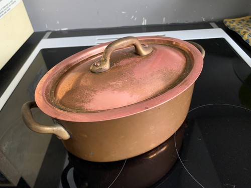 Petite cocotte cuivre - cocotte, en