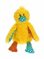 Peluche de canard jaune très