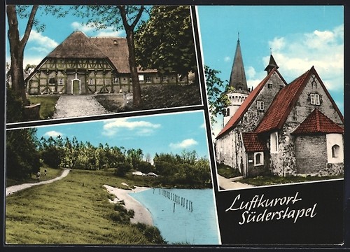 Carte postale pile - sud, /