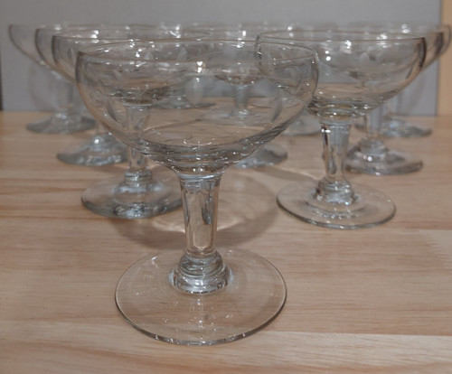 Lot coupes dessert ou - 10, à