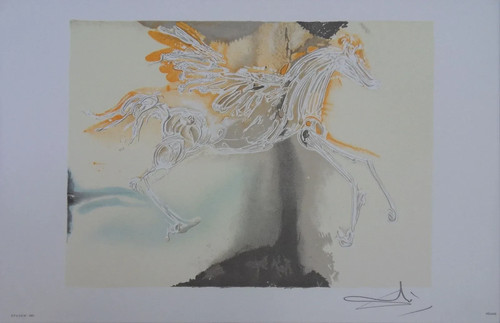 Salvador dali les - salvador, chevaux