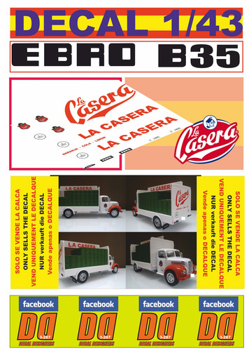 Decal ebro b35 gaseosa - decal,