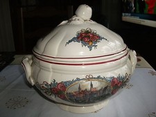 Ancienne SOUPIERE " OBERNAI " Sarreguemines des années 50 